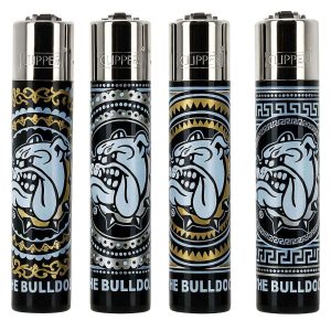 Clipper The Bulldog Lighters Inca (48 uds/display)