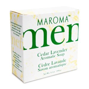 Jabón para Hombre Cedro y Lavanda Maroma 100g