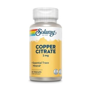 Cobre Citrato Solaray 2mg